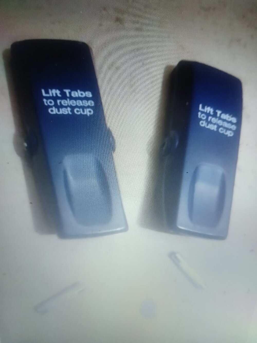 2x Genuine Shark Navigator Dust Cup Bin Latch NV360 NV361 NV361K NV361BK - OEM